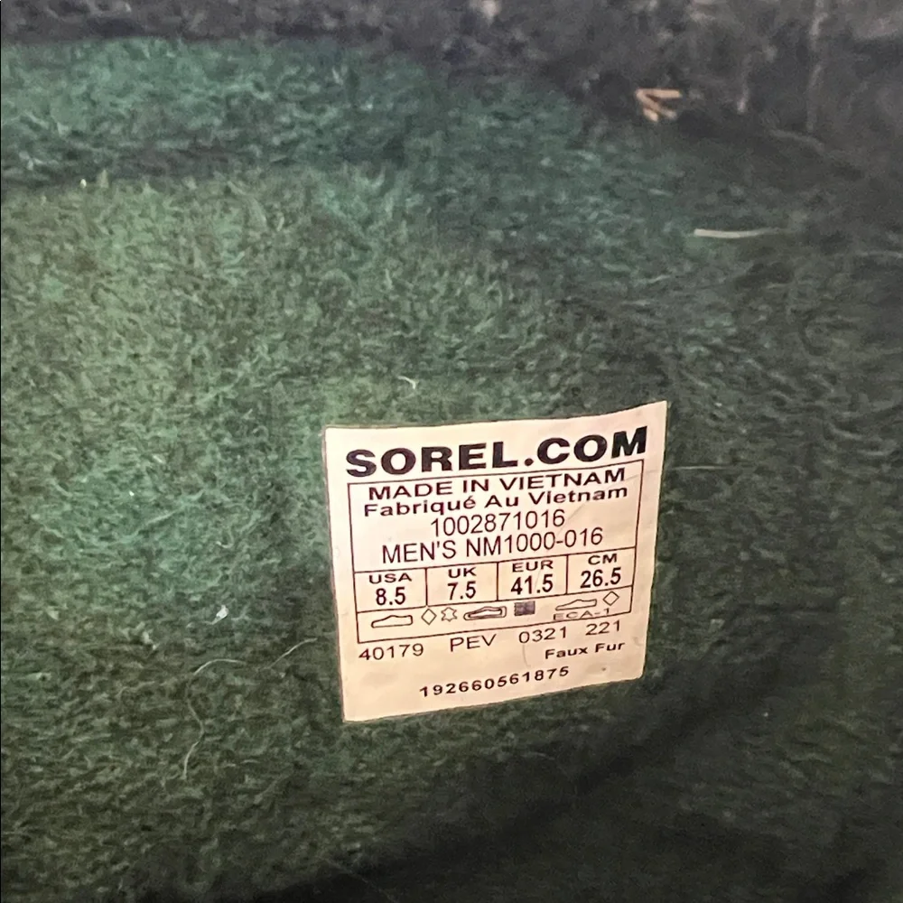 Men’s Sorel Caribou Winter Boots